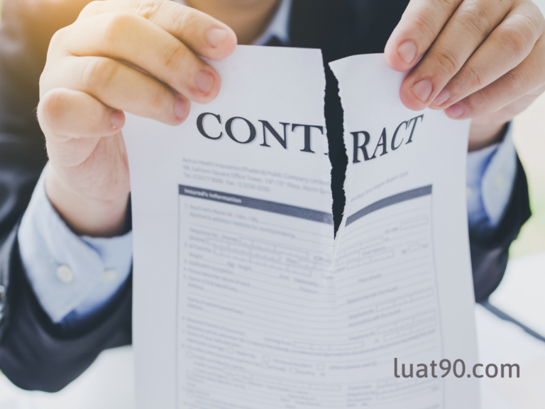 Cases where the contract is invalidated according to Vietnamese law 5